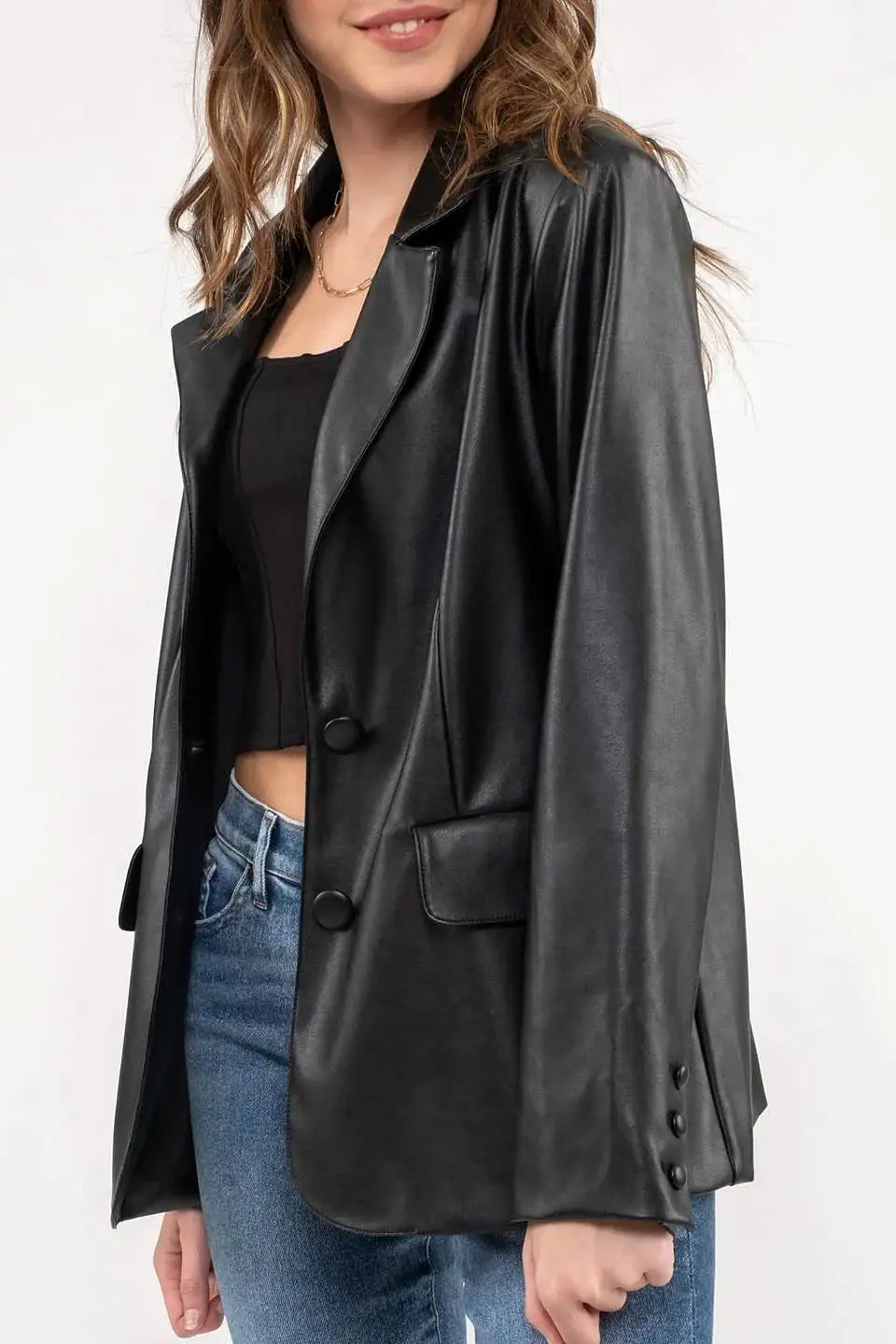 Adrienne Leather Jacket