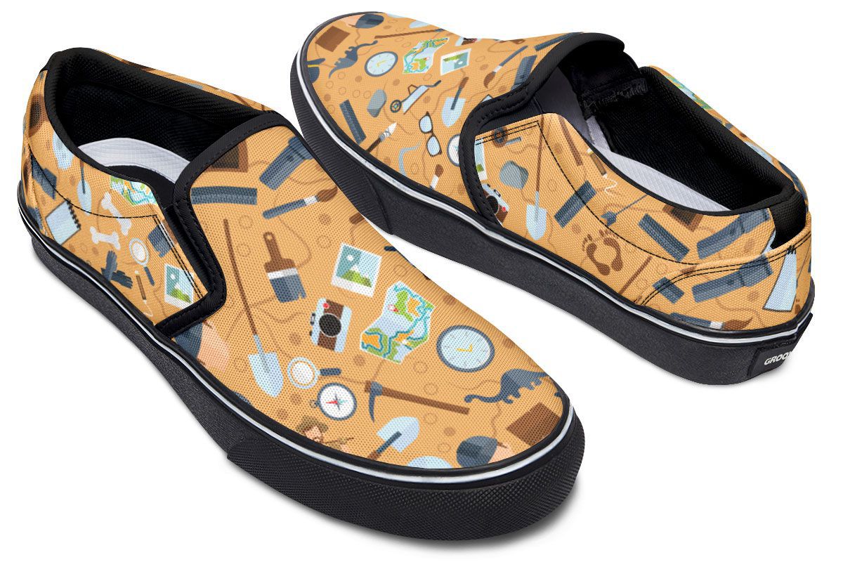 Archaeology Slip-On Shoes