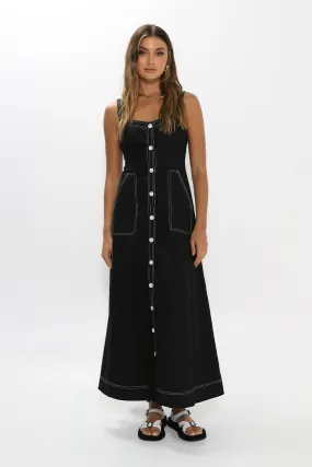 Ashton Maxi Dress | Black