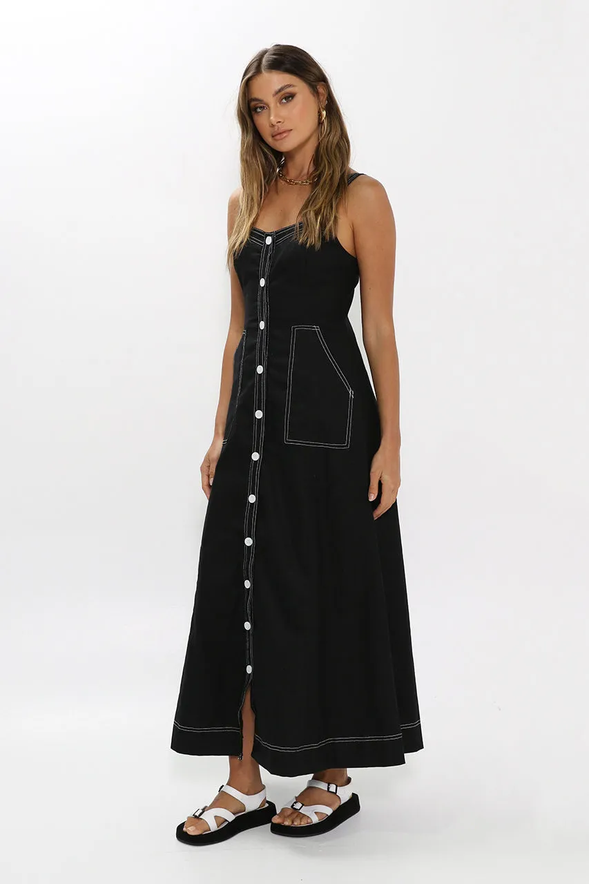 Ashton Maxi Dress | Black