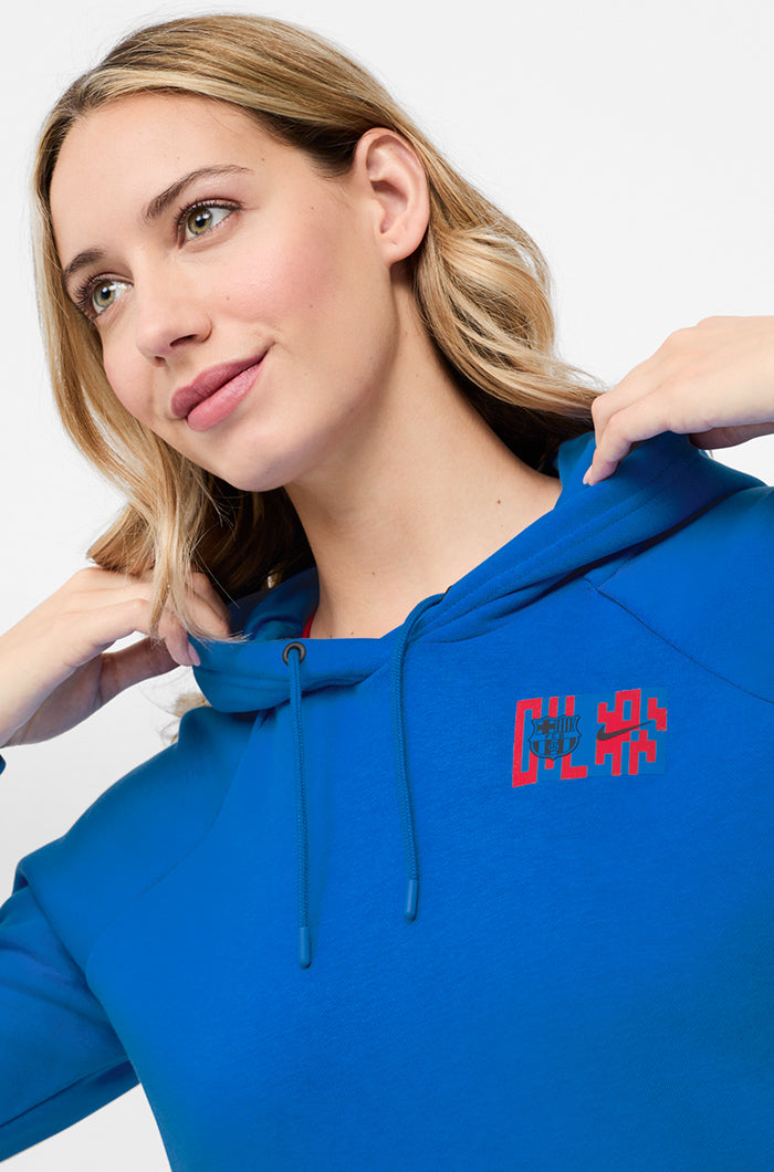 Bara Nike blue Hoodie – Women