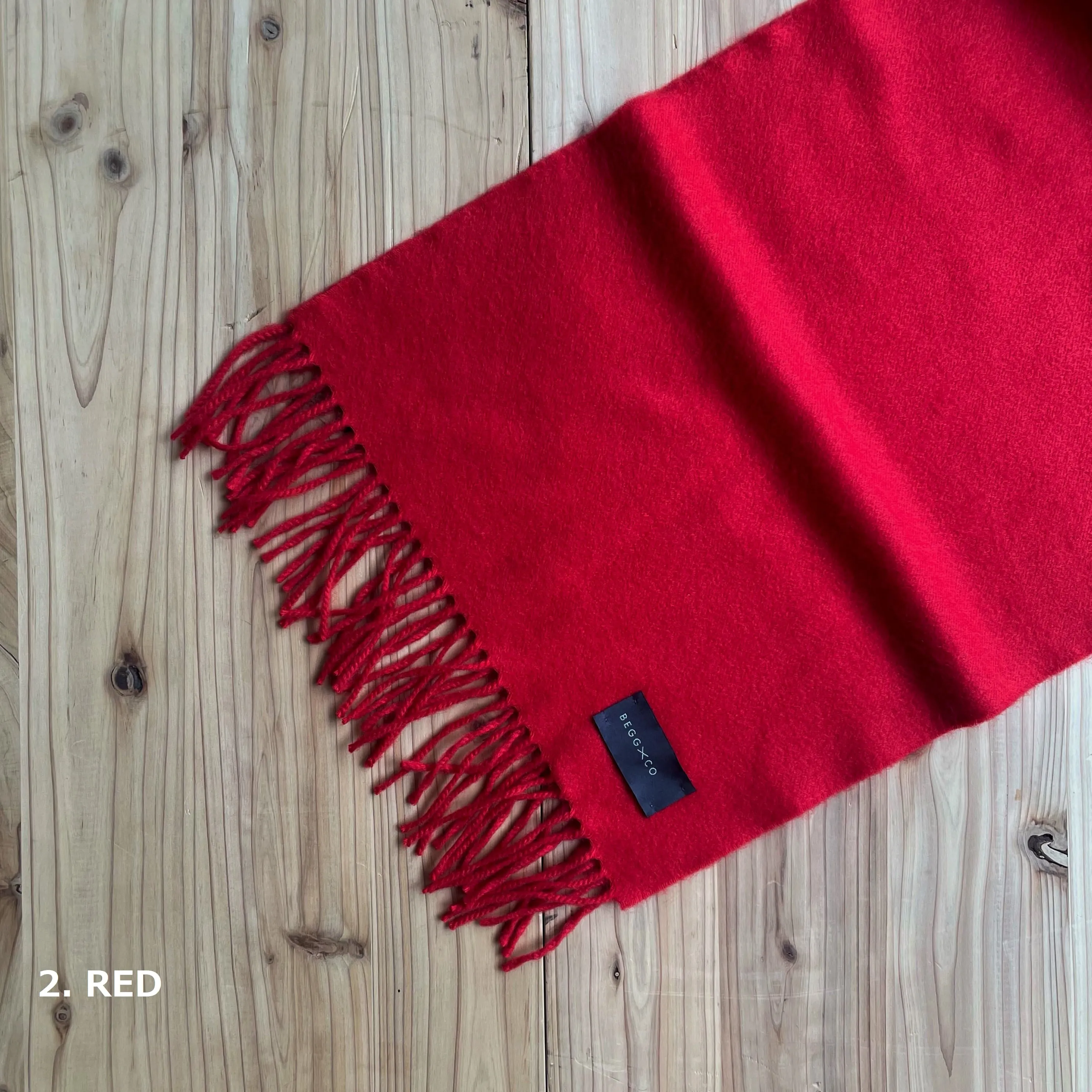 BEGG & CO CASHMERE SCARF