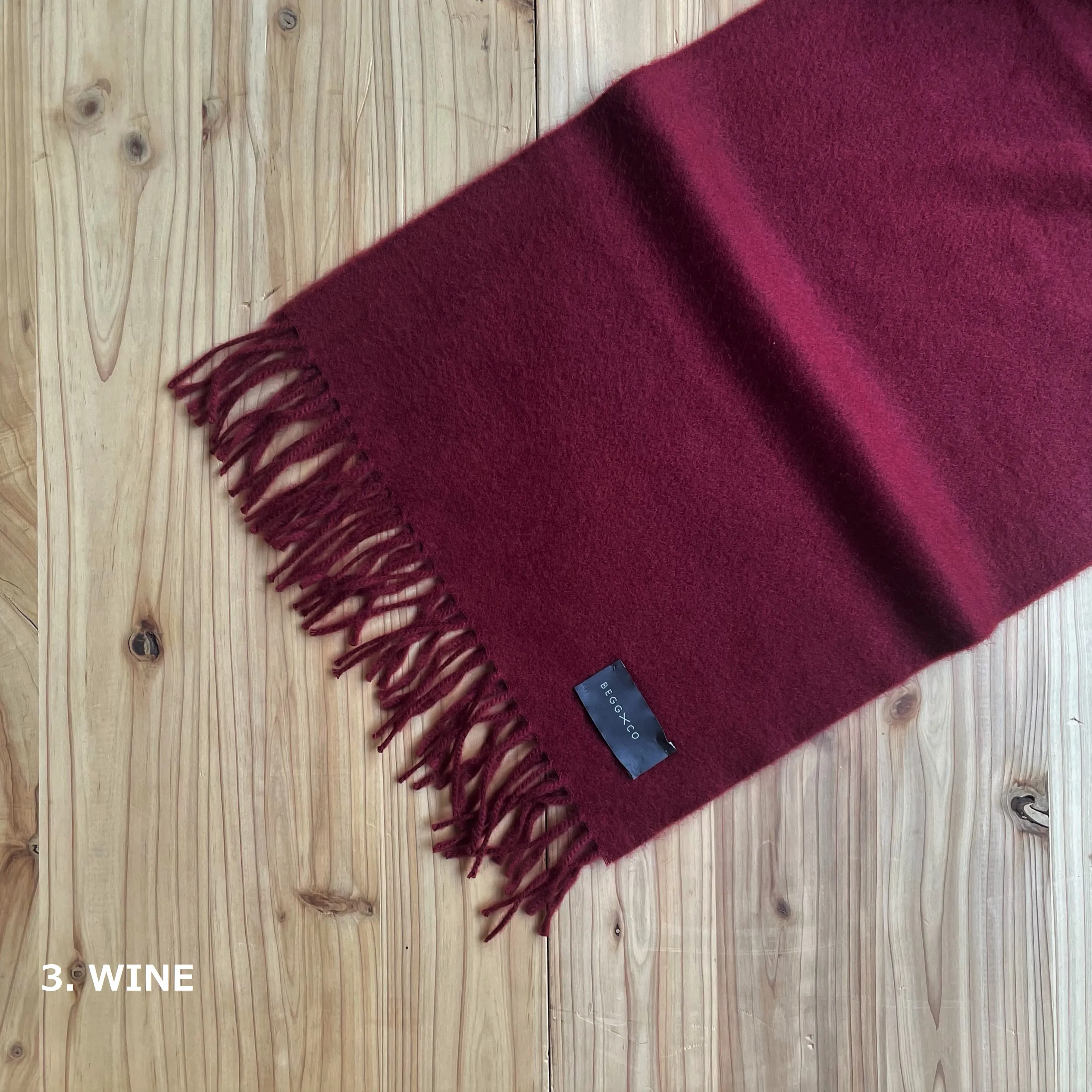 BEGG & CO CASHMERE SCARF