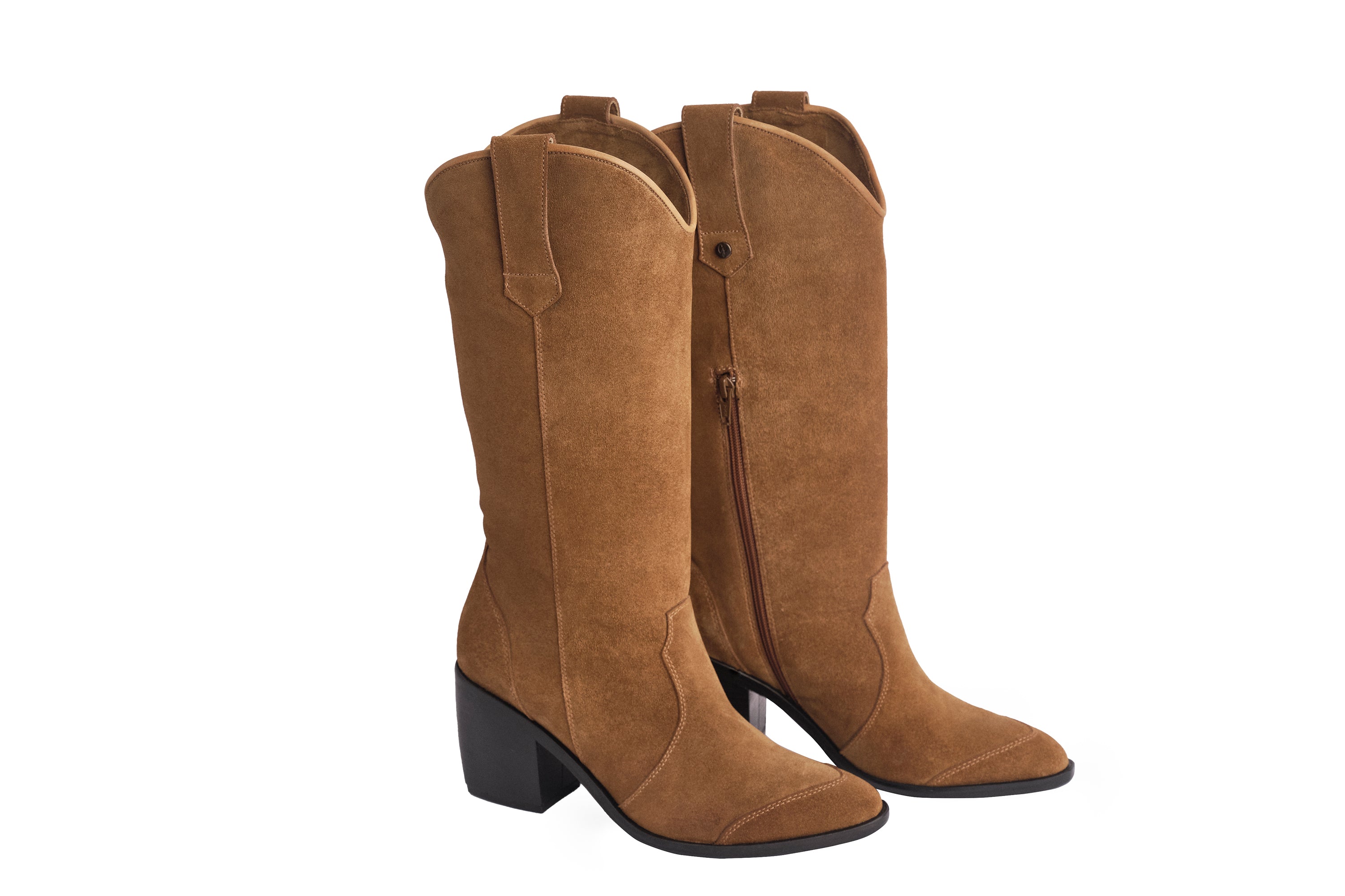 Boot Greta Suede Tan