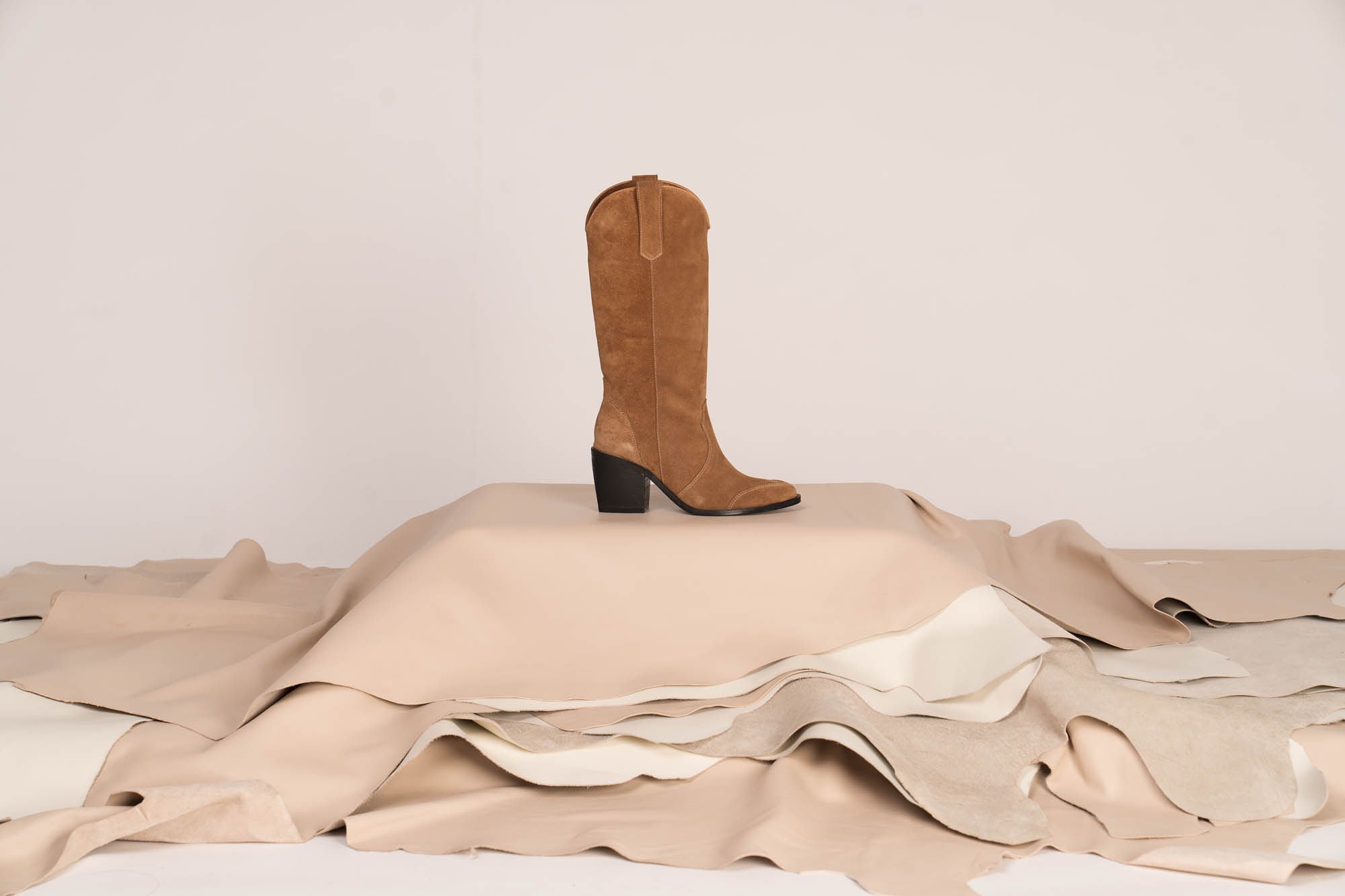 Boot Greta Suede Tan