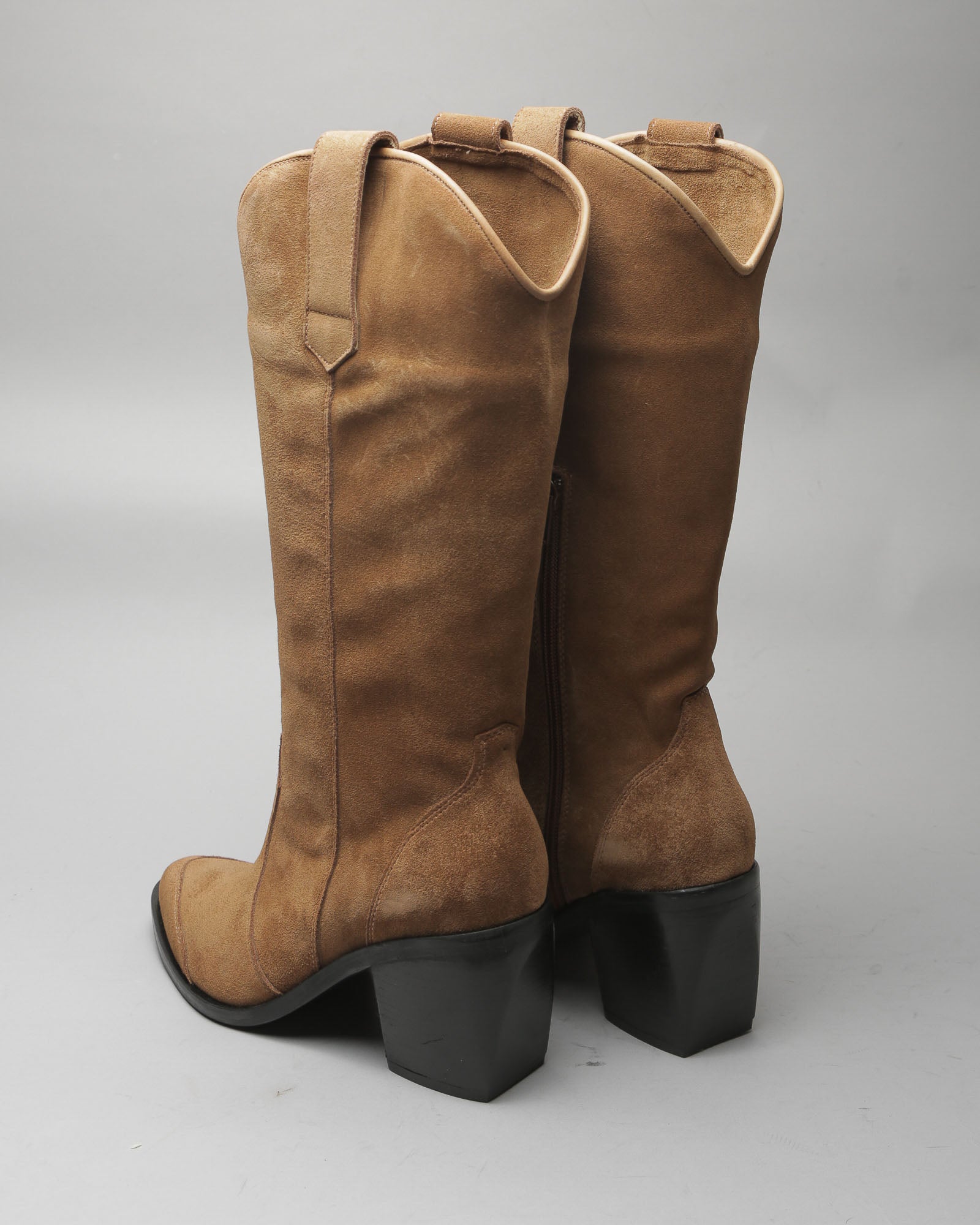 Boot Greta Suede Tan