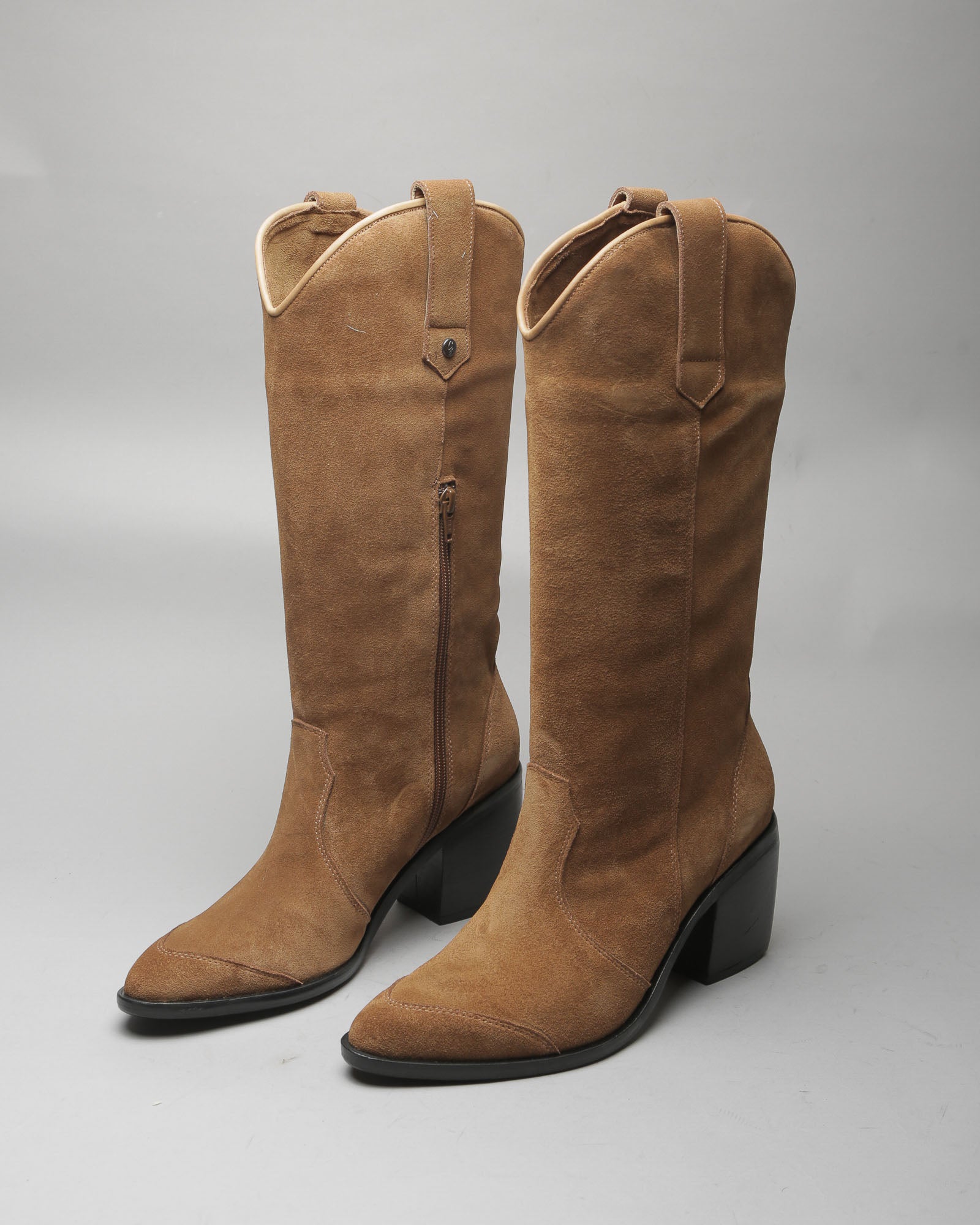 Boot Greta Suede Tan