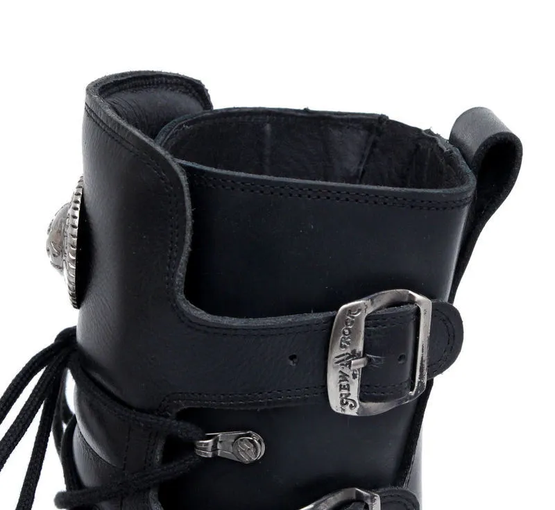 Boots New rock - Basic Boots (373-S4) Black  -  Metal-shop