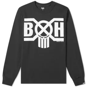 Bounty Hunter Long Sleeve BXH Logo TeeBlack