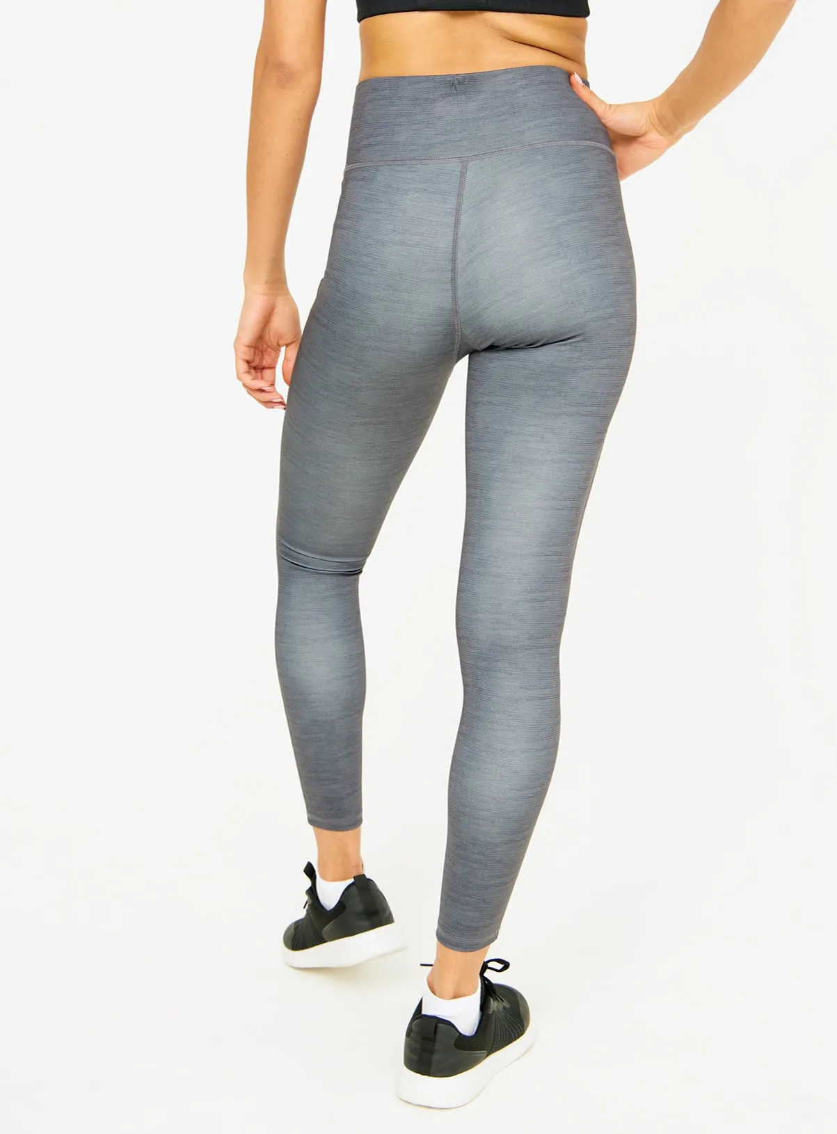 Buy Active Grey Space Dye Leggings M | Sports leggings | Tu