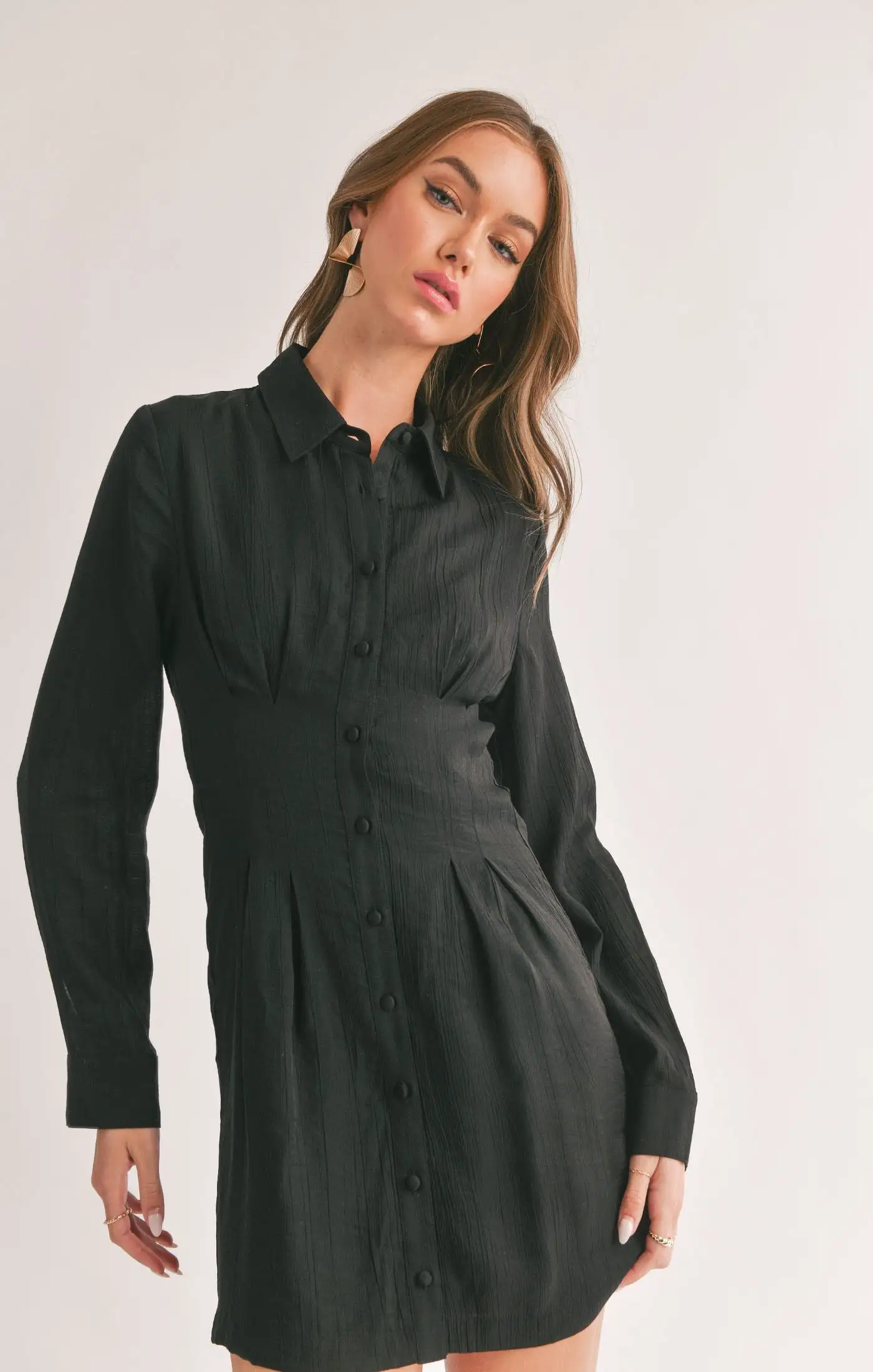 Corset Shirt Dress