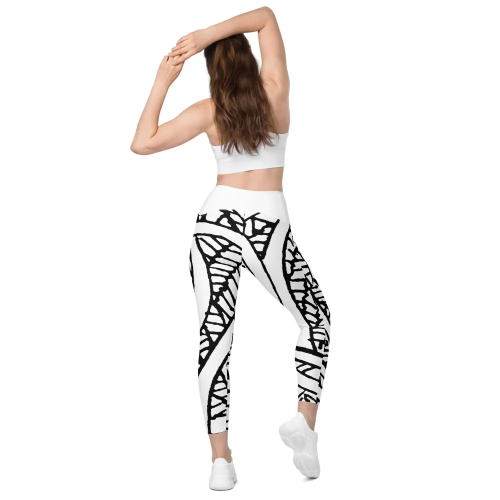 Crossover leggings with pockets – Balmorhea Springs Energy