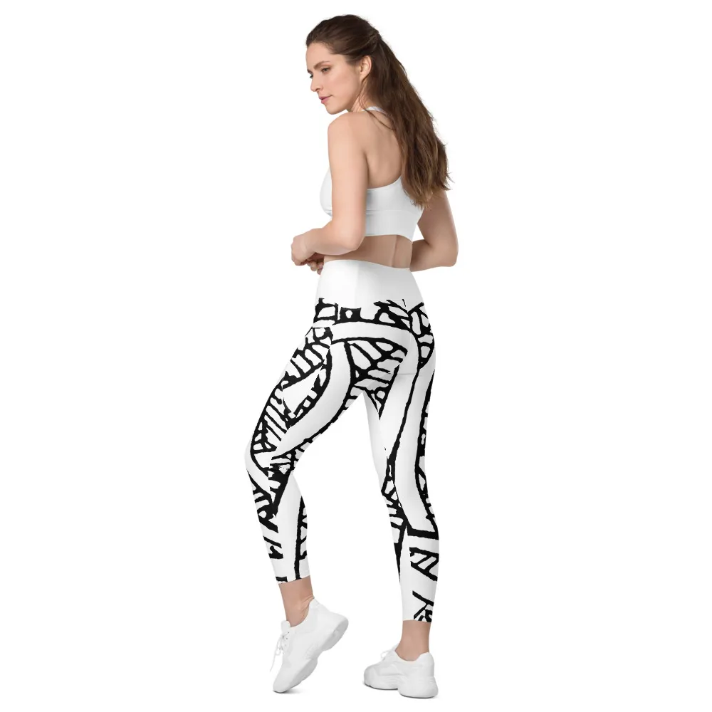 Crossover leggings with pockets – Balmorhea Springs Energy