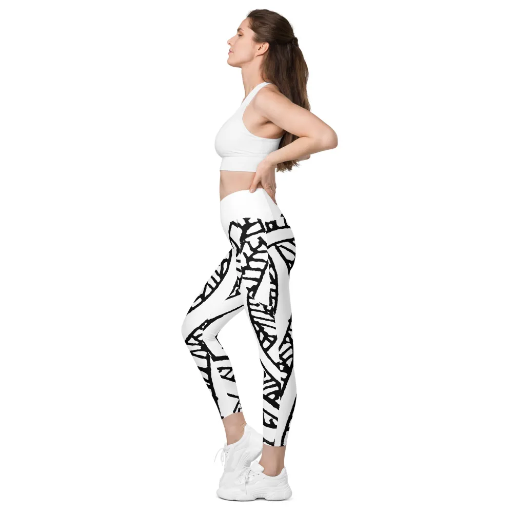 Crossover leggings with pockets – Balmorhea Springs Energy