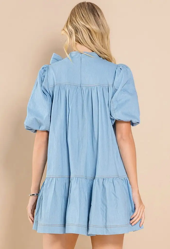 Ellis Denim Mini Dress