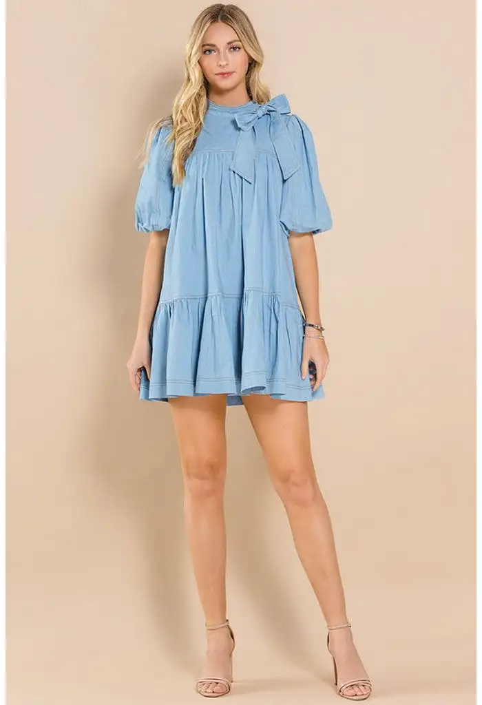 Ellis Denim Mini Dress