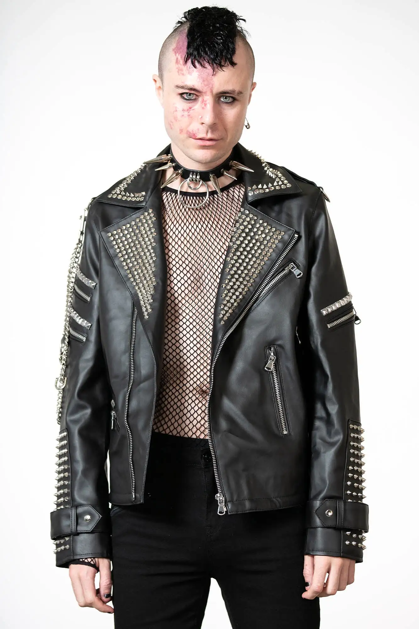 Exhume Me Leather Jacket [FAUX LEATHER] Resurrect