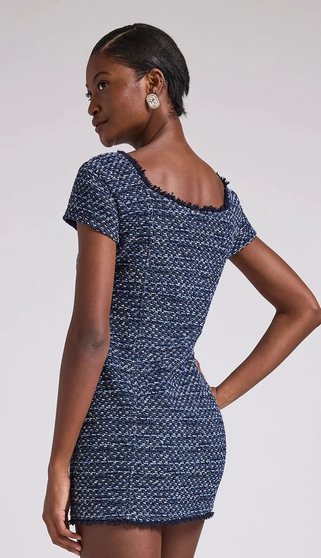 Generation Love - Quincy Tweed Dress - Navy