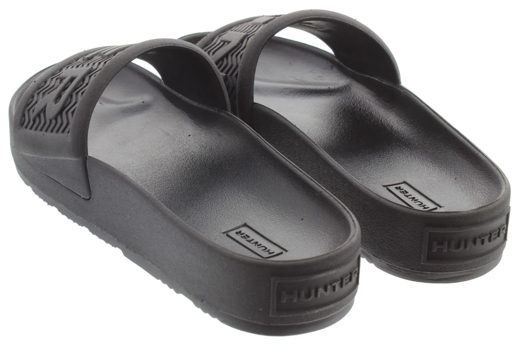 HUNTER Adults Bloom Slides In Black