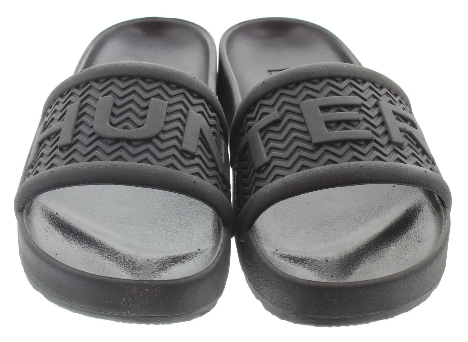 HUNTER Adults Bloom Slides In Black