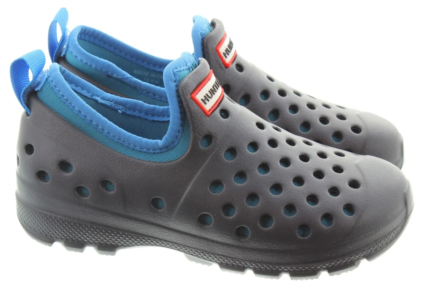 HUNTER Kids Water Shoes In Navy