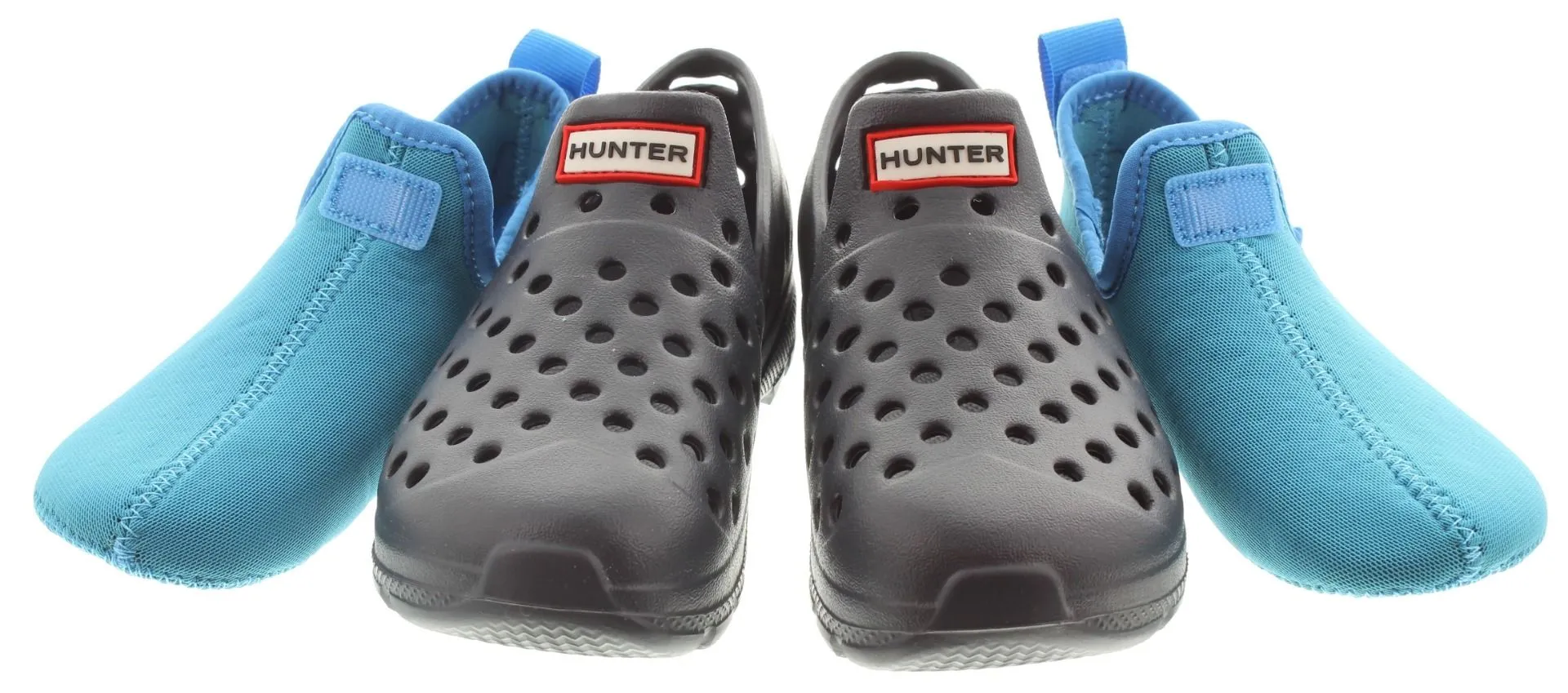 HUNTER Kids Water Shoes In Navy