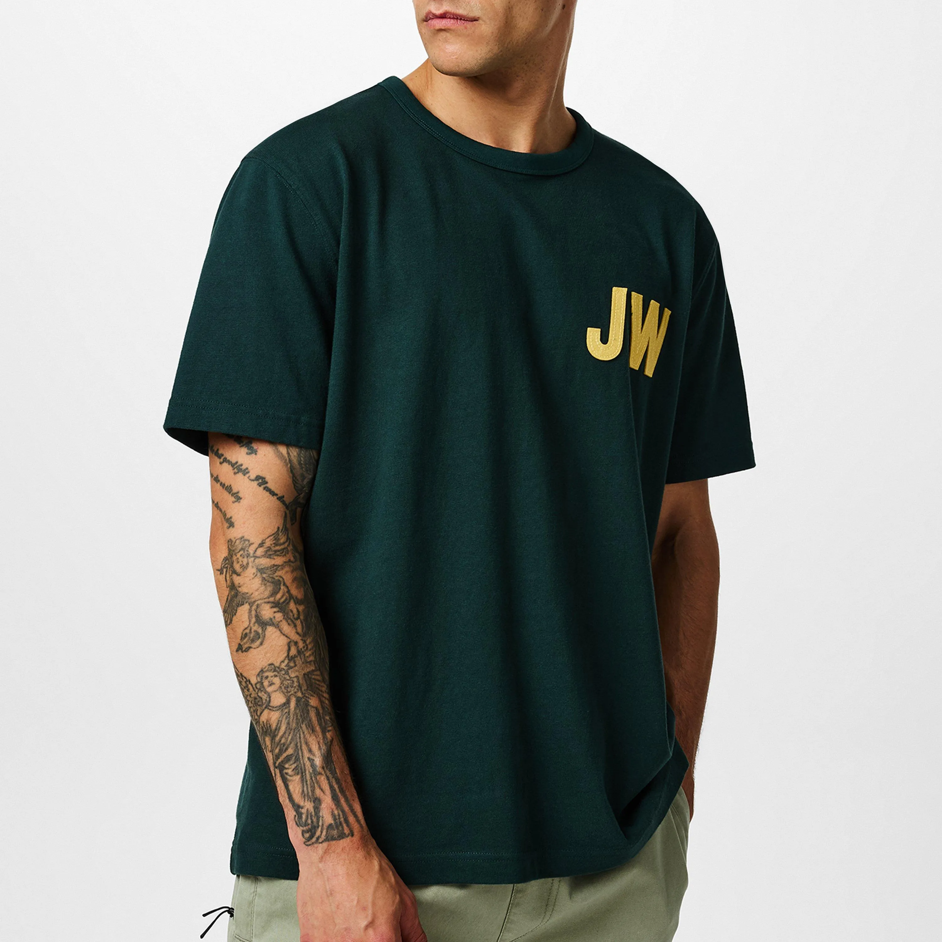 Jack Wills JW Felt Applique T shirt