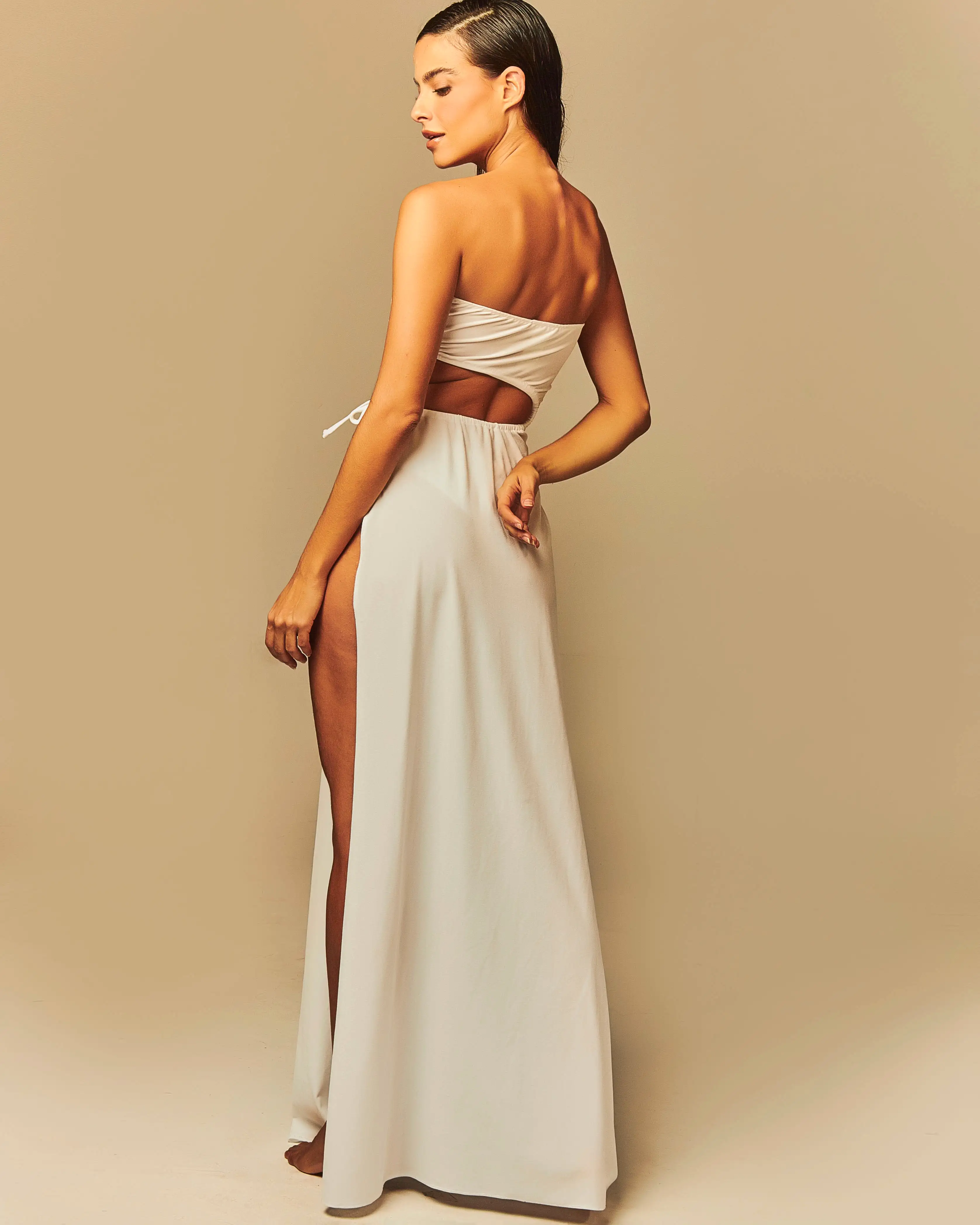 La Sirene - Tessa Dress - White