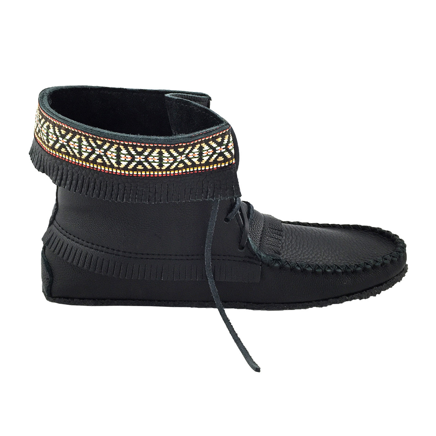 Men's Leather Moccasin Boots