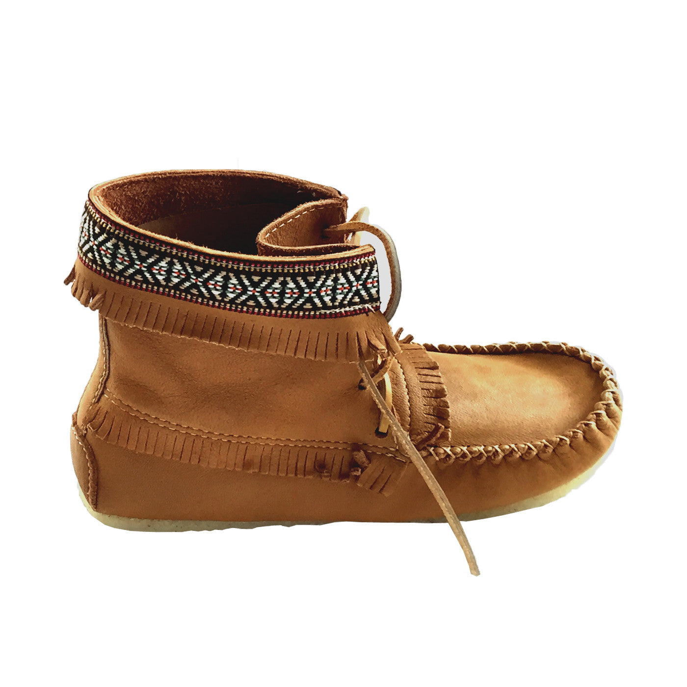 Men's Leather Moccasin Boots