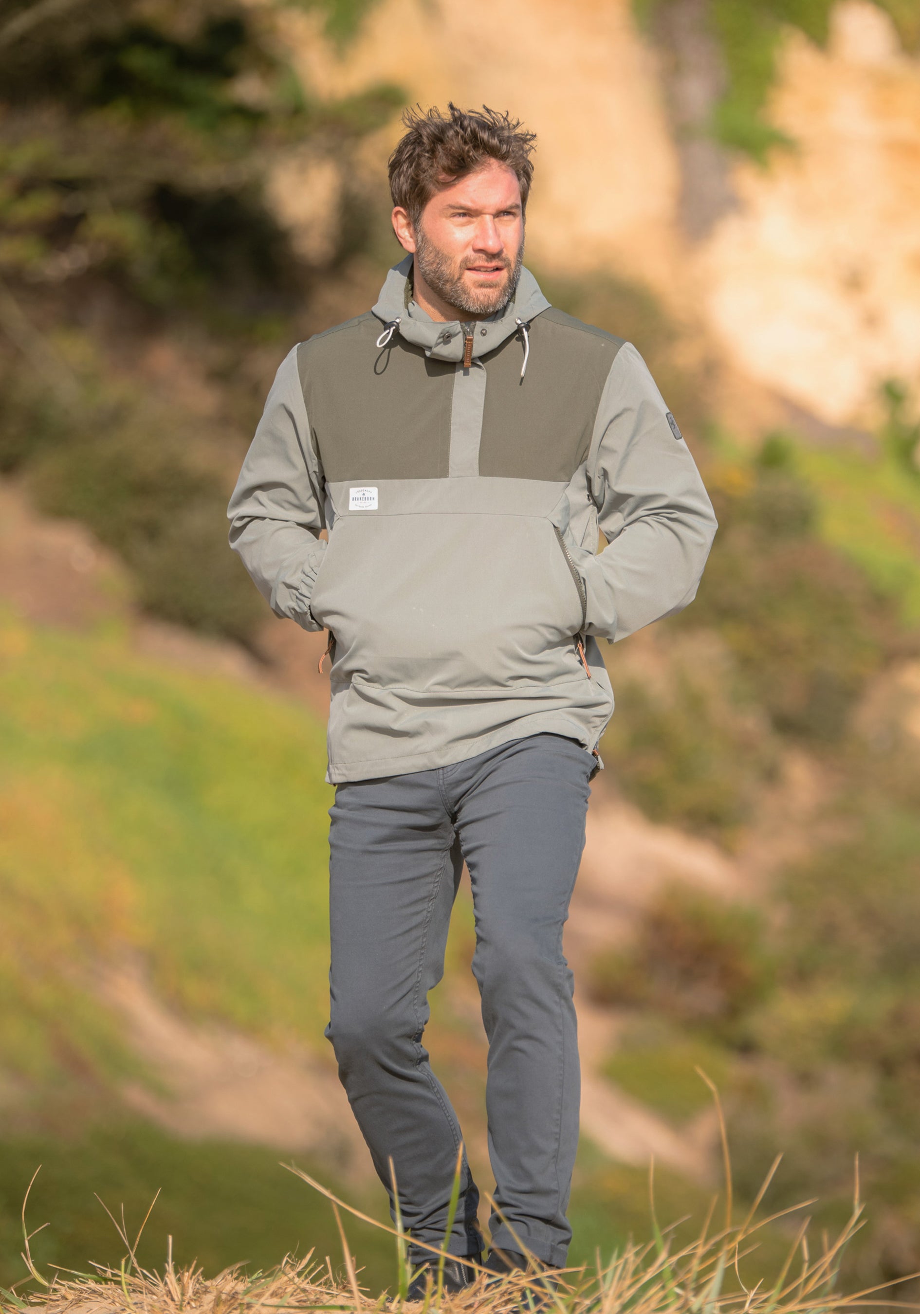 Mens Pullover Jacket