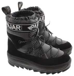 PAJAR Ladies Galaxy Low Snow Boots In Anthracite