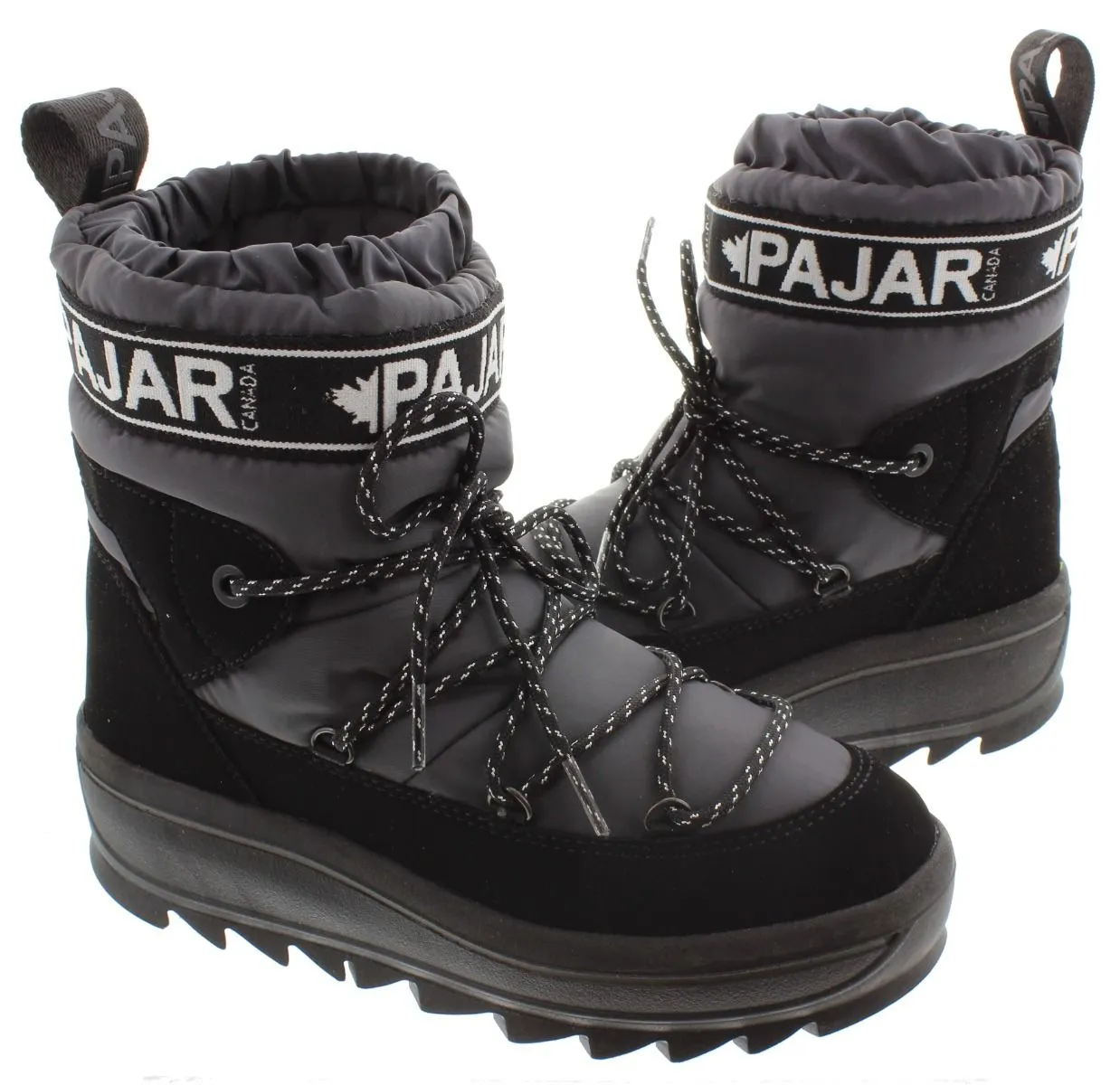 PAJAR Ladies Galaxy Low Snow Boots In Anthracite