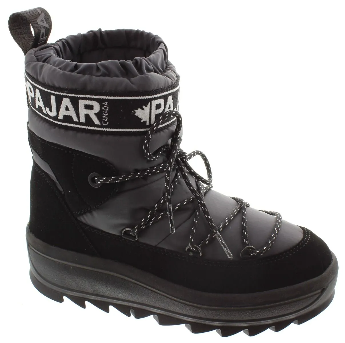 PAJAR Ladies Galaxy Low Snow Boots In Anthracite