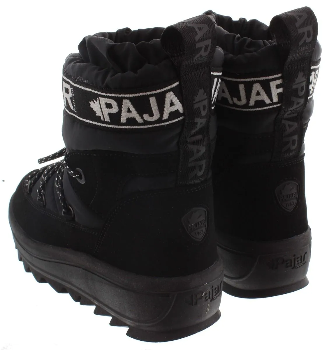 PAJAR Ladies Galaxy Low Snow Boots In Black