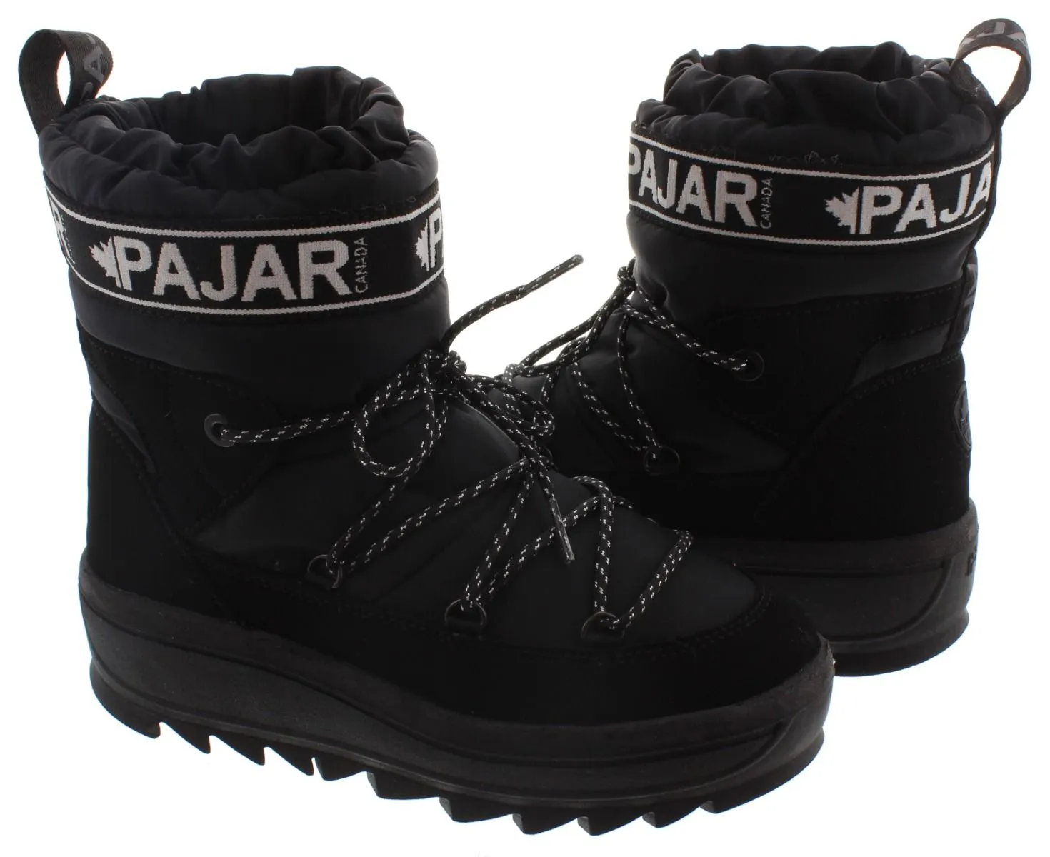 PAJAR Ladies Galaxy Low Snow Boots In Black