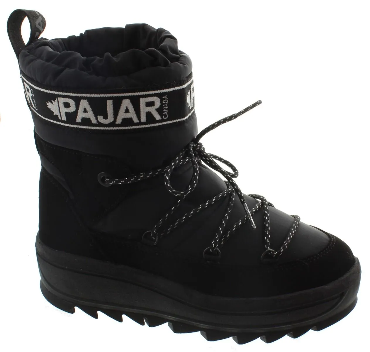 PAJAR Ladies Galaxy Low Snow Boots In Black