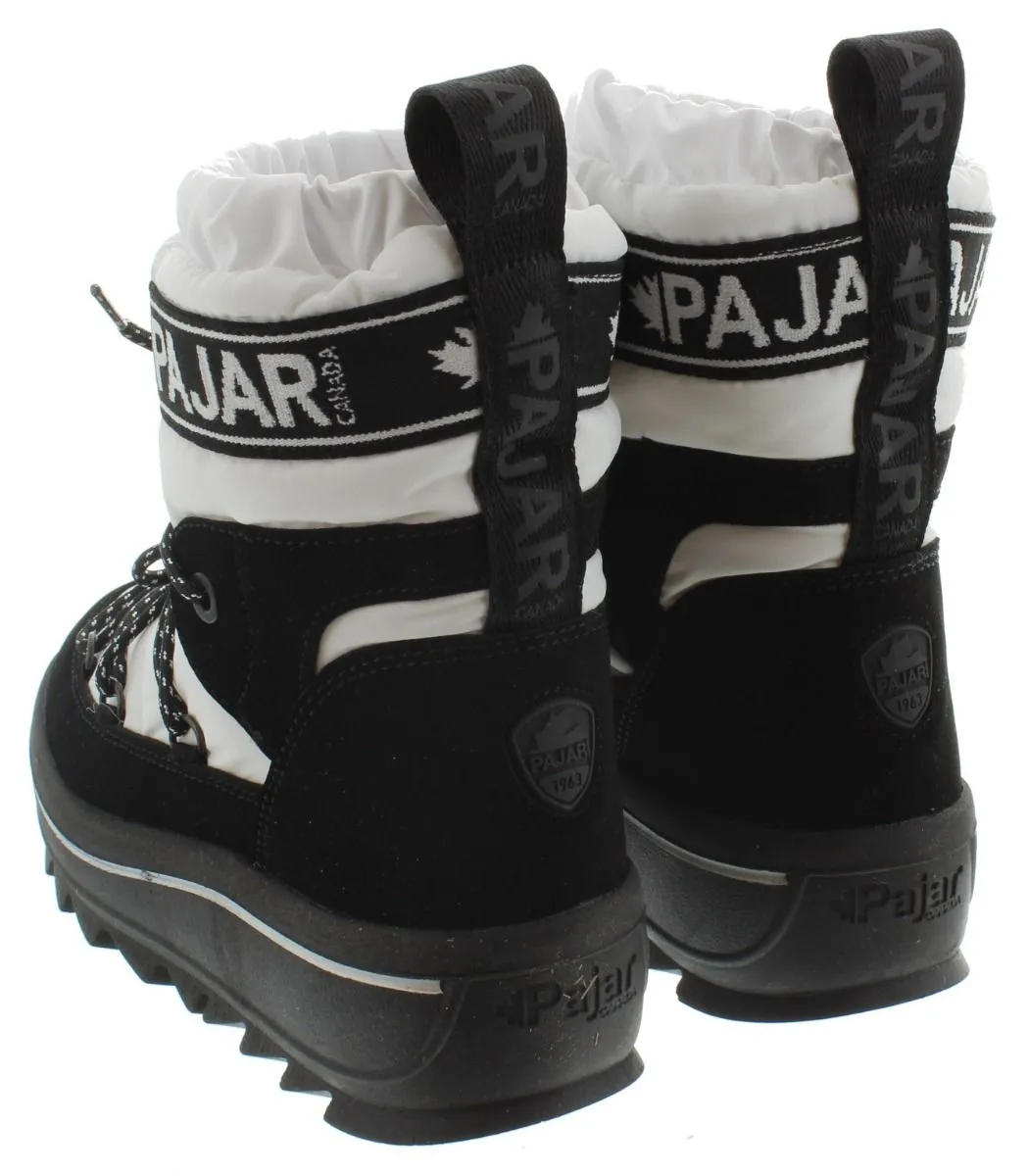 PAJAR Ladies Galaxy Low Snow Boots In White