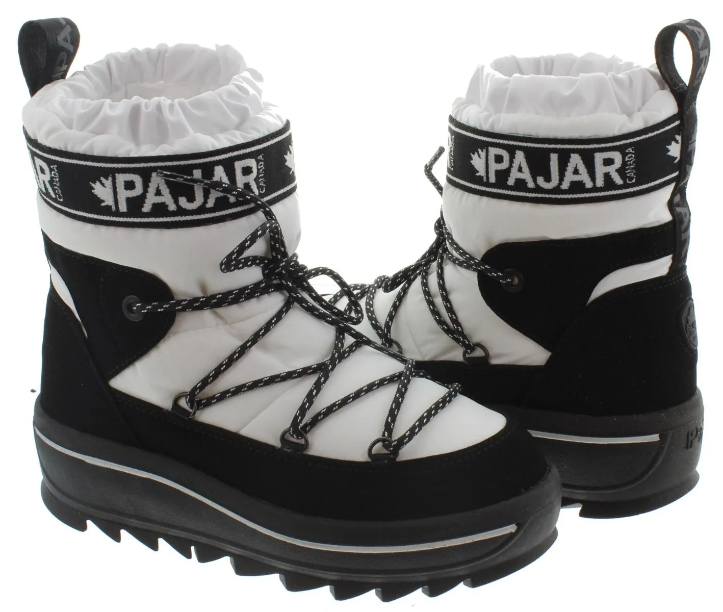 PAJAR Ladies Galaxy Low Snow Boots In White