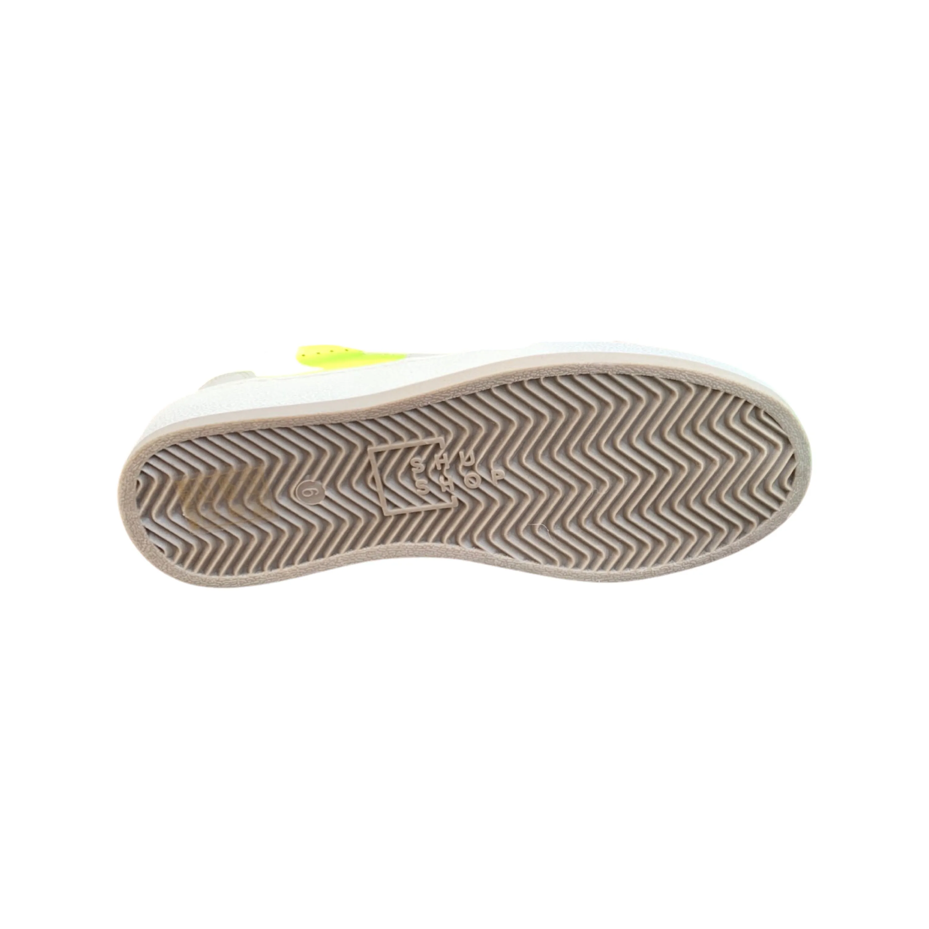 PAZ Neon Yellow Lace Up Runner