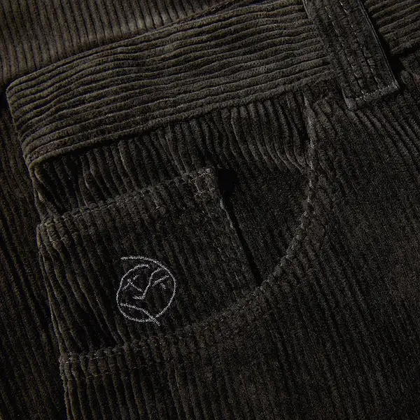 Polar Skate Co. Big Boy Cords - Dirty Black