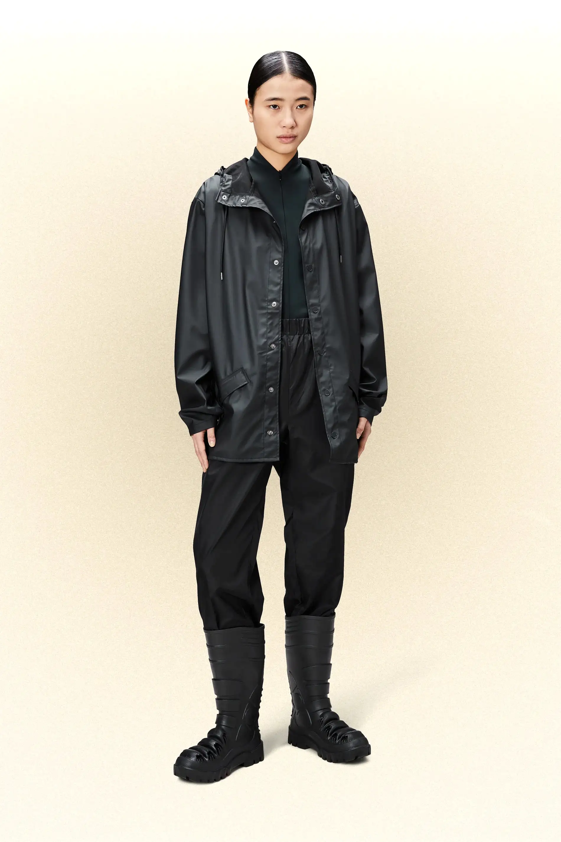 RAINS AI23-24 Jacket Black