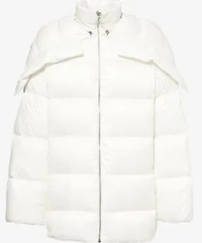 Rick Owens X Moncler Cyclopic hooded padded shell-down jacket