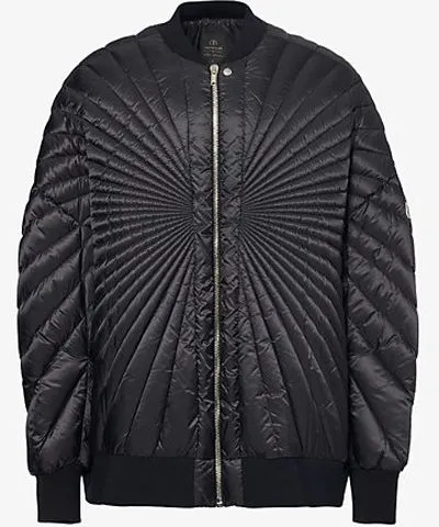 Rick Owens X Moncler Radiance Peter logo-patch padded shell-down jacket