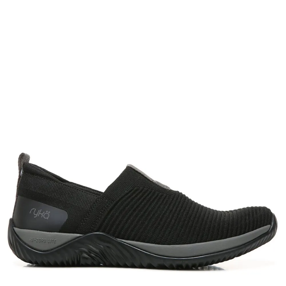 RYKA  WOMENS ECHO KNIT SLIP ON SNEAKER