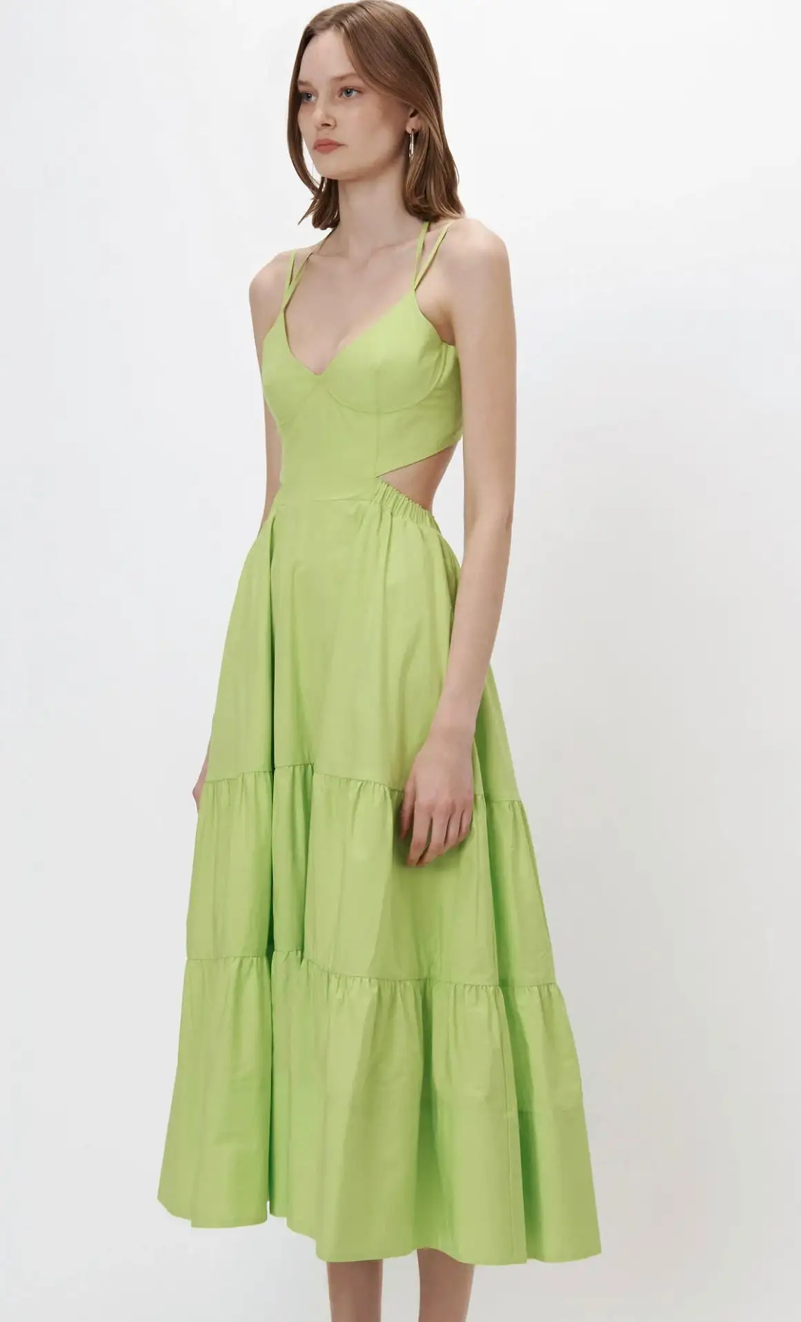 Simkhai - Veronika Dress - Acid Lime