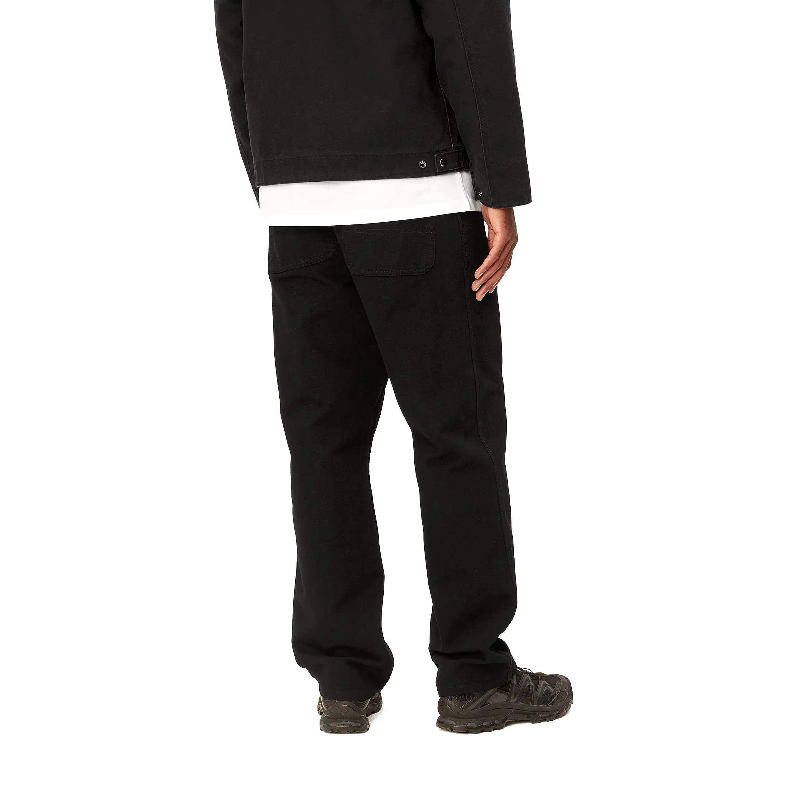 SIMPLE PANT BLACK RIGID