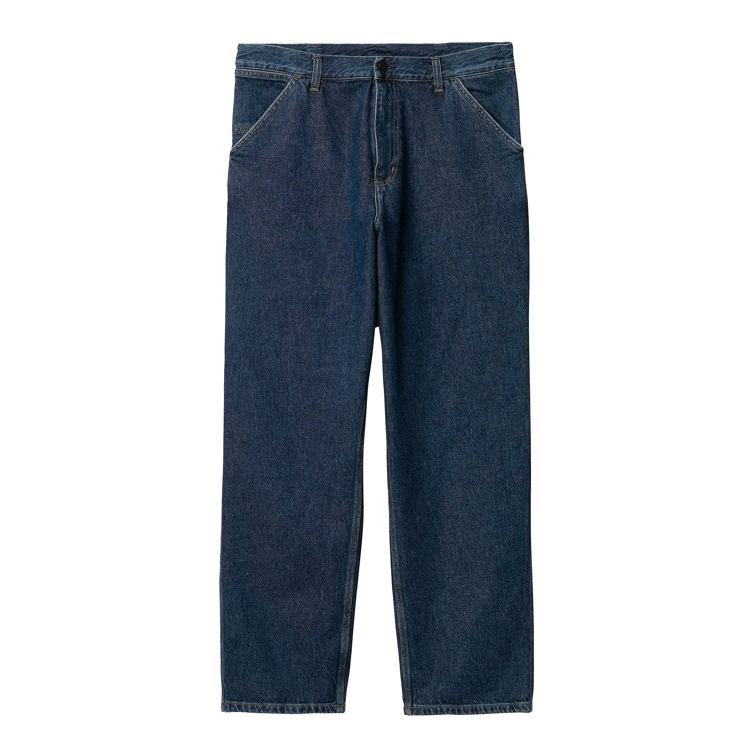 SINGLE KNEE PANT BLUE STONE WASHED