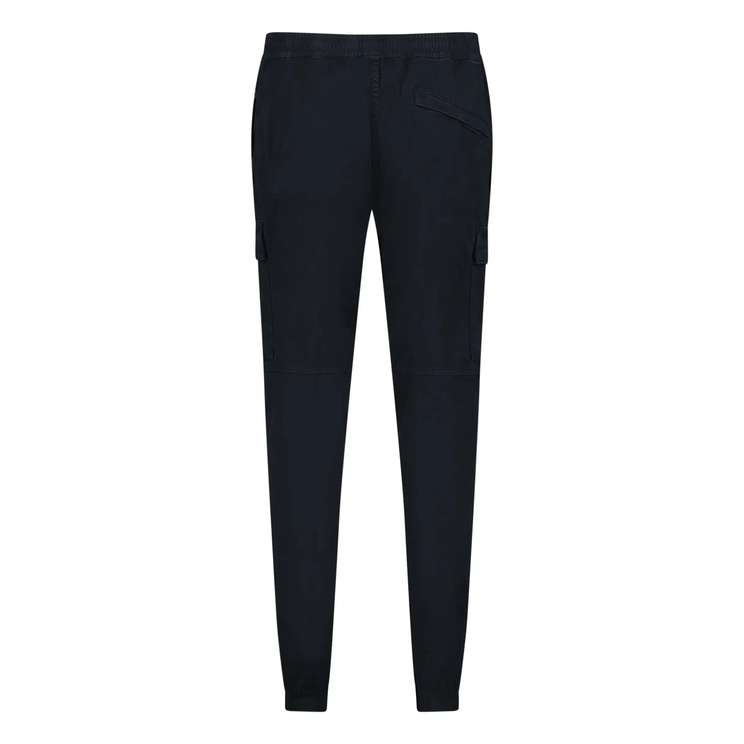 STONE ISLAND CARGO PANTS NAVY BLUE - CUFFED BOTTOMS