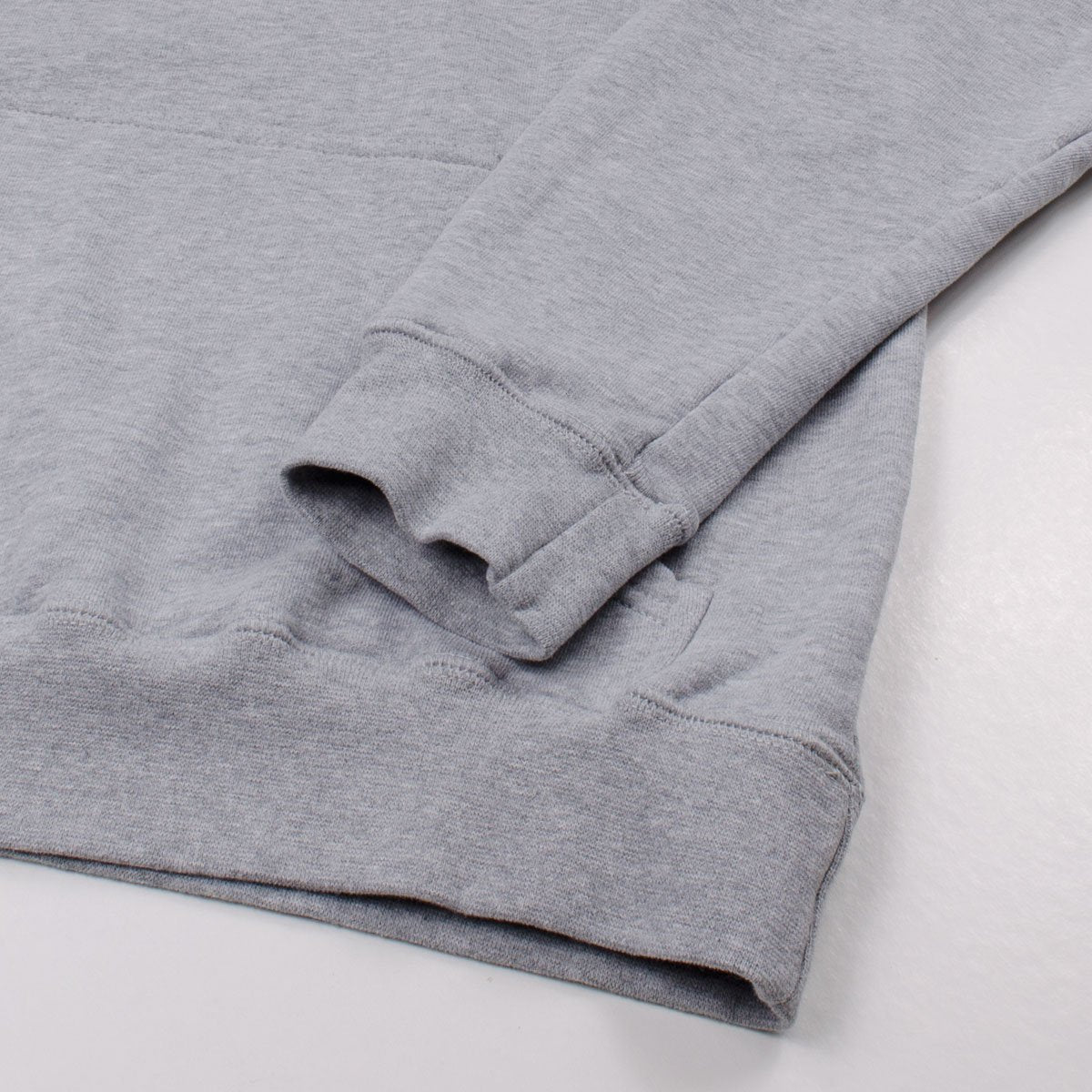 Sunspel - Loopback Overhead Hoodie - Grey Melange